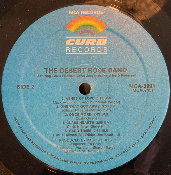 Desert Rose Band : The Desert Rose Band (LP, Album)