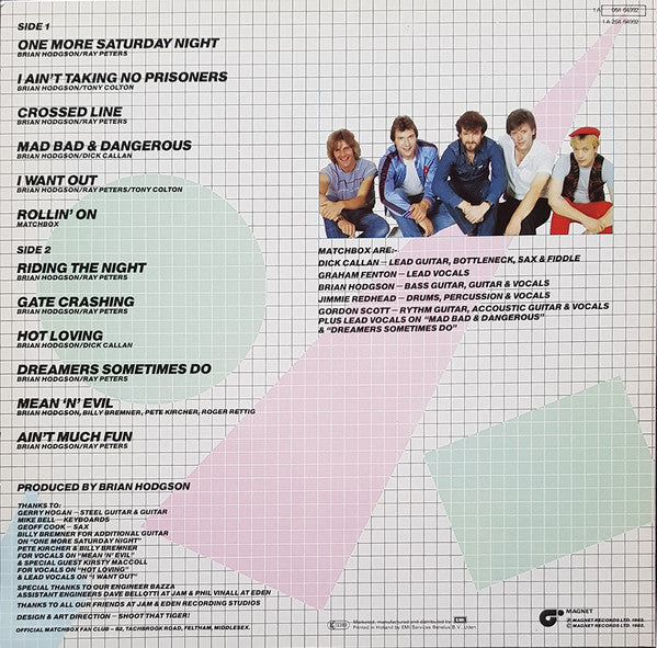 Matchbox (3) : Crossed Line (LP, Album)