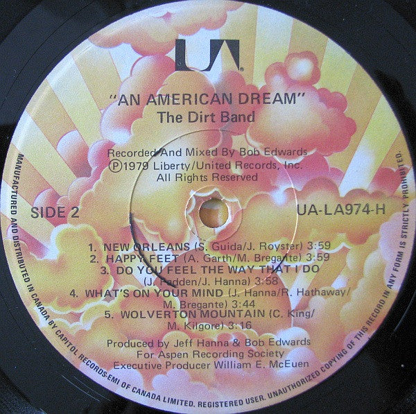 The Dirt Band : An American Dream (LP, Album)