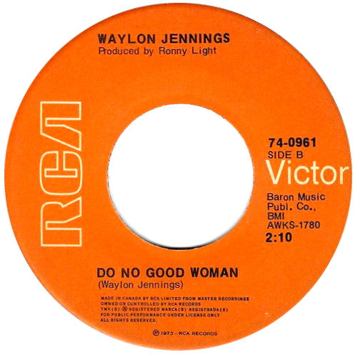 Waylon Jennings : We Had It All (7", Single)