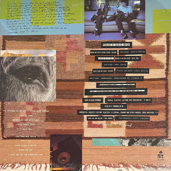 Timbuk 3 : Greetings From Timbuk 3 (LP, Album, Club)