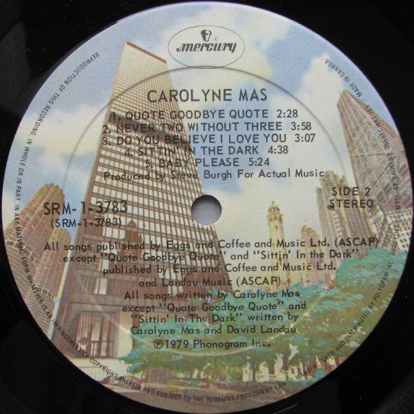 Carolyne Mas : Carolyne Mas (LP, Album)
