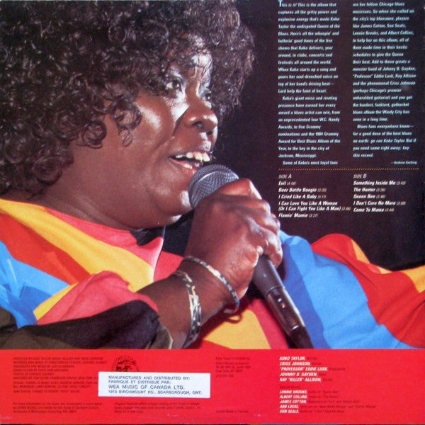 Koko Taylor : Queen Of The Blues (LP, Album)
