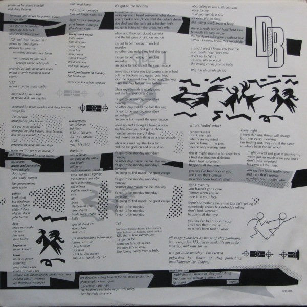 Doug Bennett (2) : Animato (LP, Album)