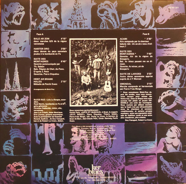 Bleizi Ruz : Bleizi Ruz (LP, Album)