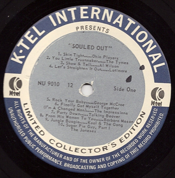 Various : Souled Out (LP, Comp, 12)