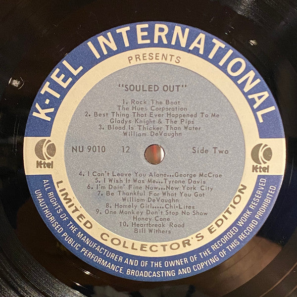 Various : Souled Out (LP, Comp, 12)