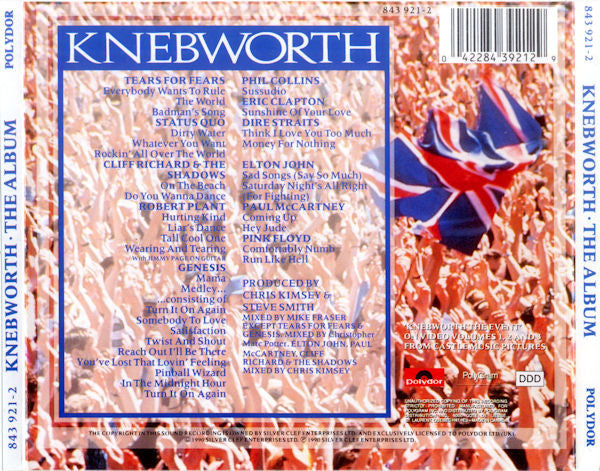 Various : Knebworth: The Album (2xCD, Comp, Cin)