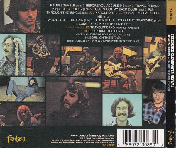 Creedence Clearwater Revival : Cosmo's Factory (CD, Album, RE, RM, Dig)