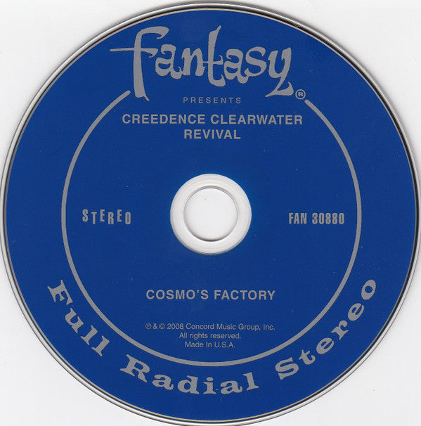 Creedence Clearwater Revival : Cosmo's Factory (CD, Album, RE, RM, Dig)