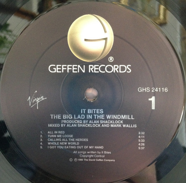 It Bites : The Big Lad In The Windmill (LP, Album)