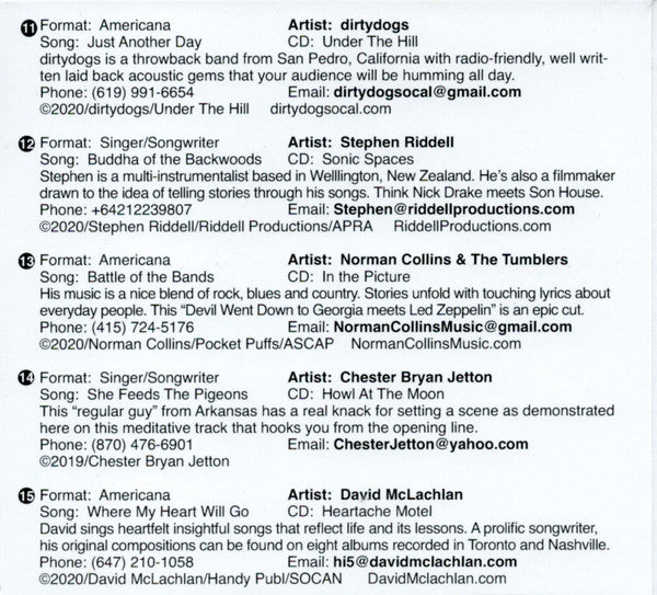 Various : Acoustic Rainbow Volume 51 (CD, Comp, Promo, Smplr)