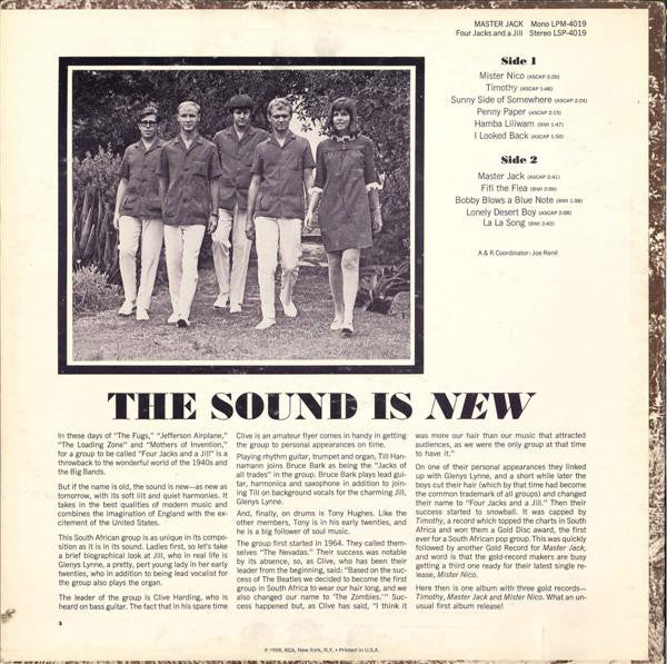 Four Jacks And A Jill : Master Jack (LP, Album, Hol)