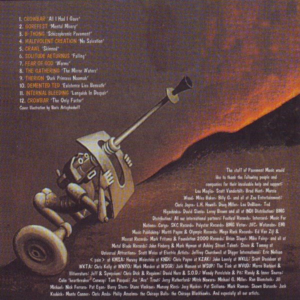 Various : Road Kill Vol. 1 - Pavement Music Compilation (CD, Comp)