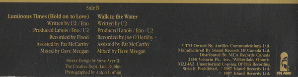 U2 : With Or Without You (7", Single)