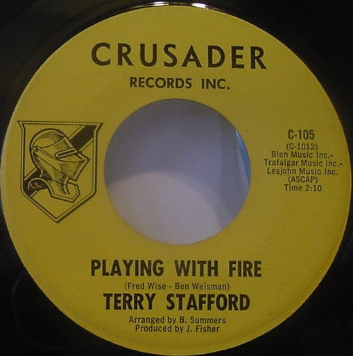 Terry Stafford : I'll Touch A Star (7", Alc)