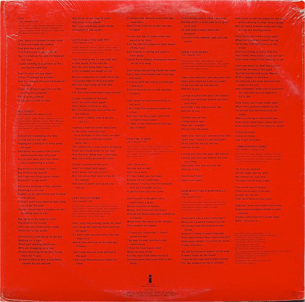 Jim Capaldi : Oh How We Danced (LP, Album, Win)