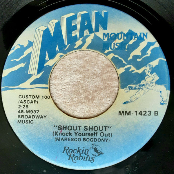Rockin' Robins : Remember Then  / Shout Shout (7", Single)