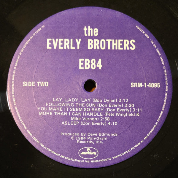 Everly Brothers : EB 84 (LP, Album)