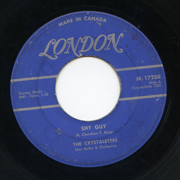 The Crystalettes : Shy Guy (7", Single)