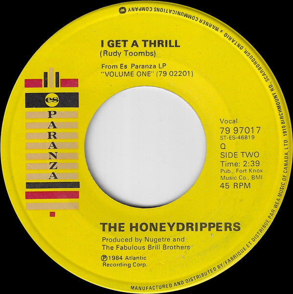 The Honeydrippers : Sea Of Love (7", Single)