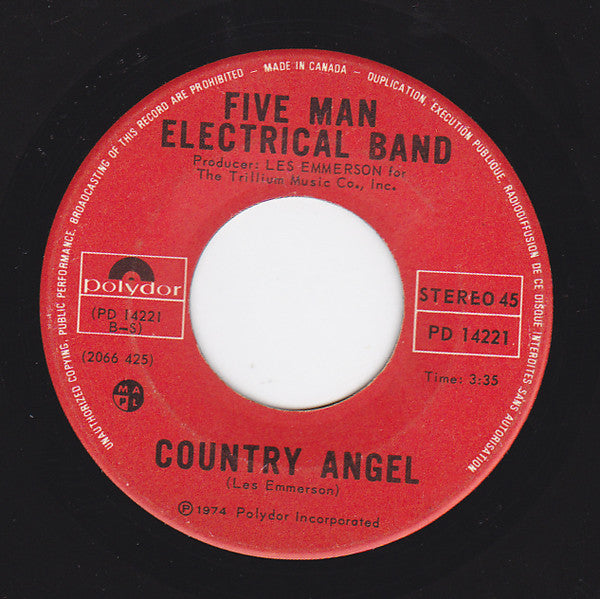 Five Man Electrical Band : Werewolf (7", Single)