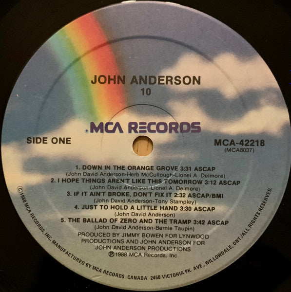 John Anderson (3) : 10 (LP)