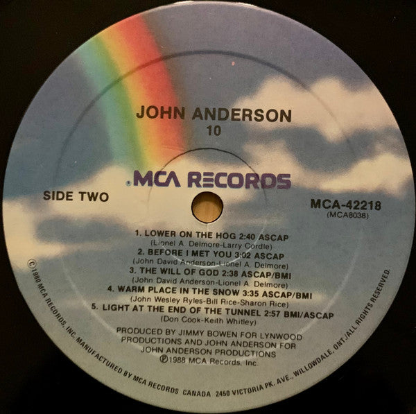 John Anderson (3) : 10 (LP)
