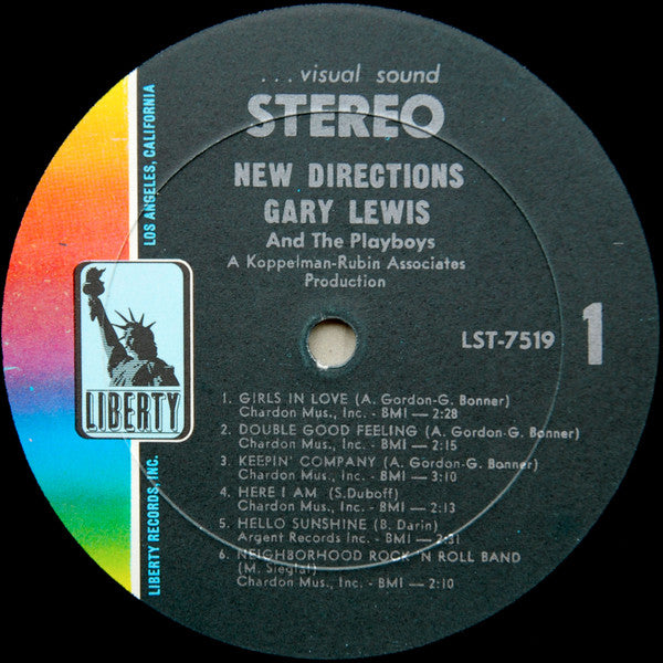 Gary Lewis & The Playboys : New Directions (LP, All)