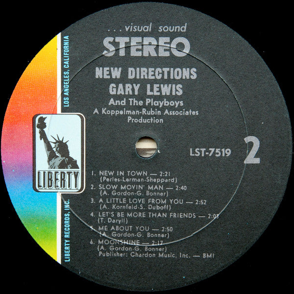 Gary Lewis & The Playboys : New Directions (LP, All)