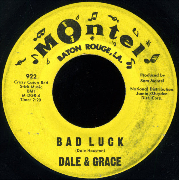 Dale & Grace : Stop And Think It Over (7", Single)