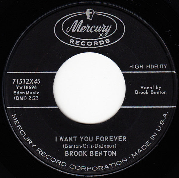 Brook Benton : So Many Ways (7", Single)