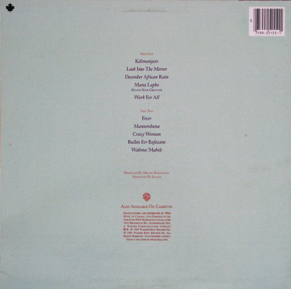 Juluka : Stand Your Ground (LP, Album)