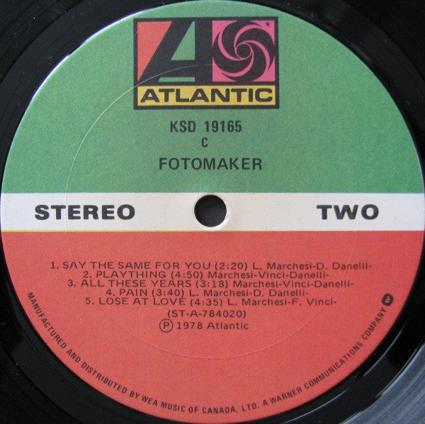 Fotomaker : Fotomaker (LP, Album)