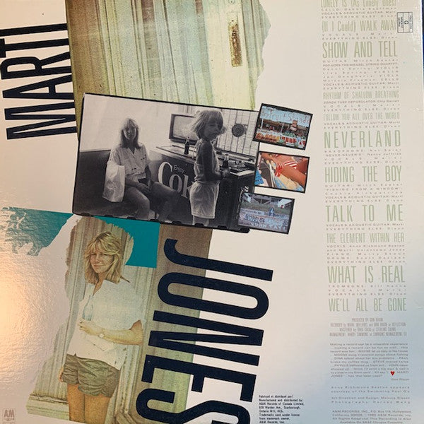 Marti Jones : Unsophisticated Time (LP, Album)
