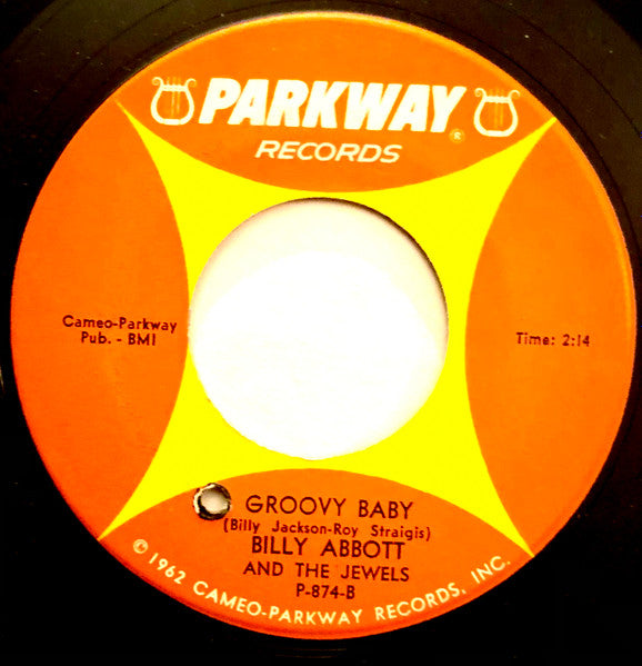 Billy Abbott And The Jewels : Groovy Baby (7", Single)