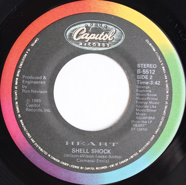 Heart : Never (7", Single)