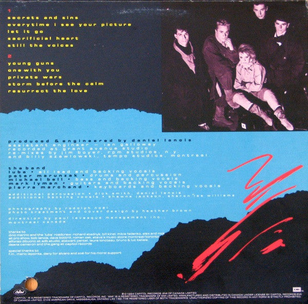 Luba : Secrets And Sins (LP, Album)