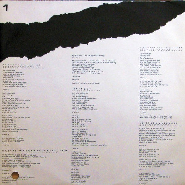 Luba : Secrets And Sins (LP, Album)