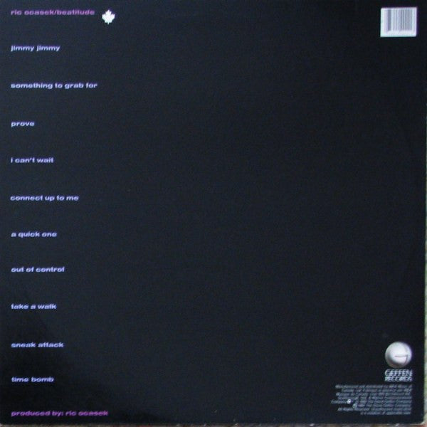 Ric Ocasek : Beatitude (LP, Album)