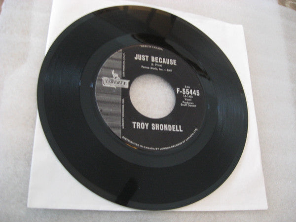 Troy Shondell : Na-Ne-No / Just Because (7", Single)