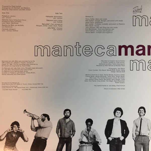 Manteca (2) : Manteca (LP, Album)