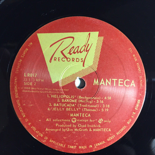 Manteca (2) : Manteca (LP, Album)