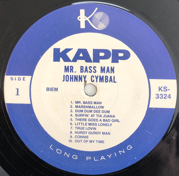 Johnny Cymbal : Mr. Bass Man (LP, Comp)