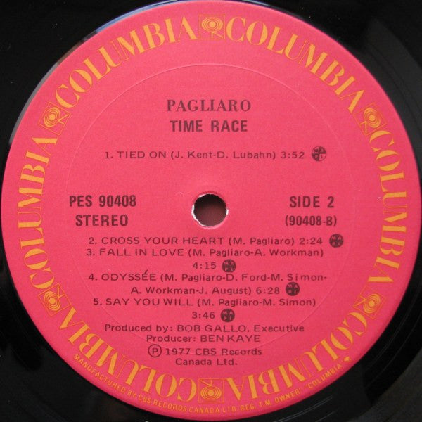 Pagliaro* : Time Race (LP, Album)