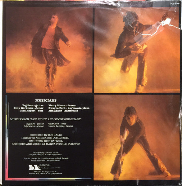 Pagliaro* : Time Race (LP, Album)