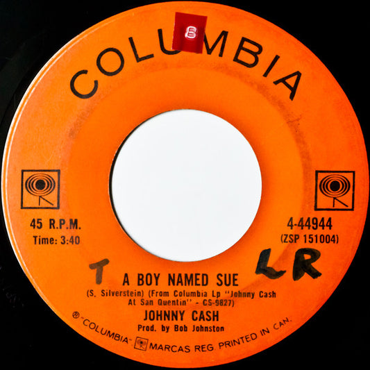 Johnny Cash : A Boy Named Sue (7")