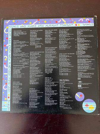 Wings (2) : Venus And Mars (LP, Album)