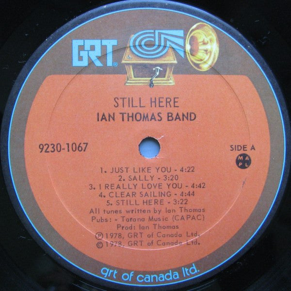 Ian Thomas Band : Still Here (LP, Album)