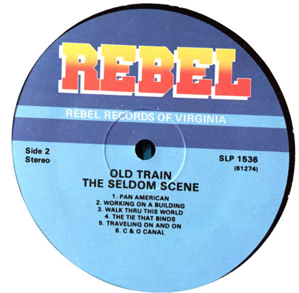 The Seldom Scene : Old Train (LP, Album, RP)
